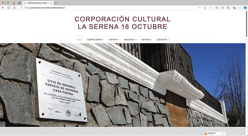 Nuevo sitio web