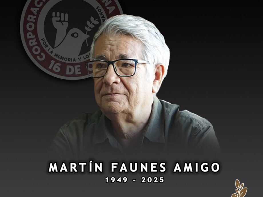 Fallecimiento de Martín Faunes Amigo