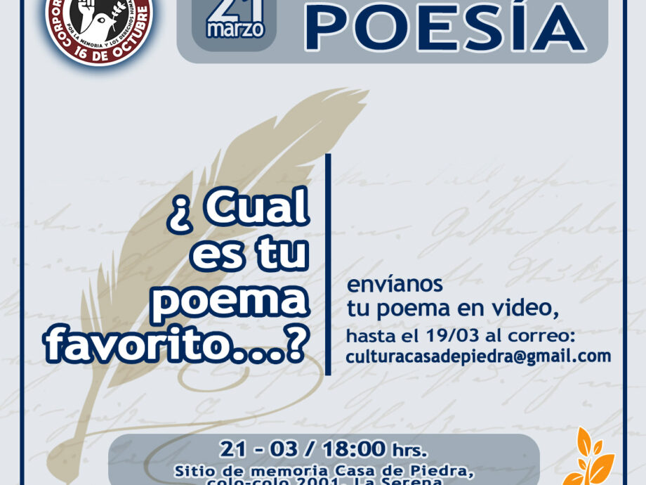 Día mundial de la poesía