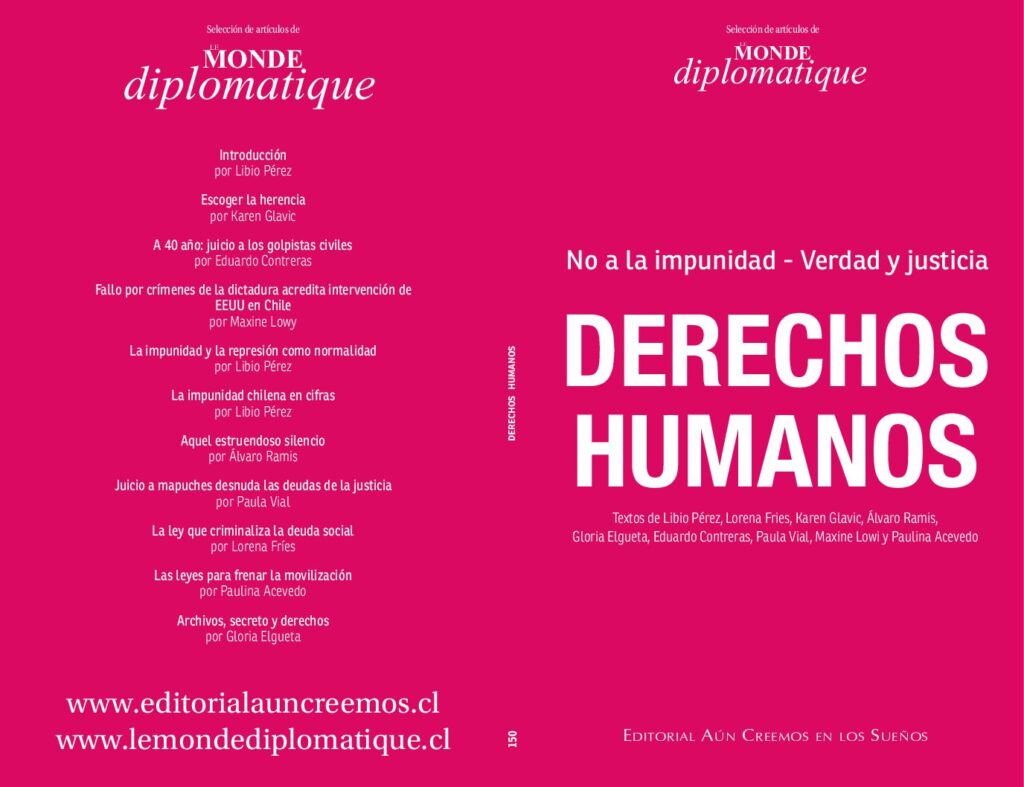 thumbnail of No a la impunidad – Verdad y justicia  Derechos Humanos – Editorial Aún Creemos en los Sueños