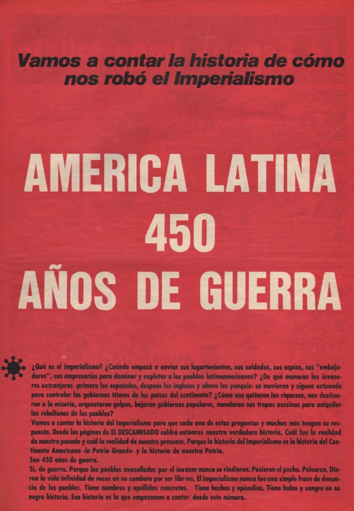 thumbnail of América Latina. 450 años de guerra – Héctor Oesterheld
