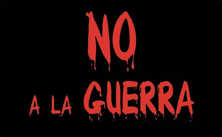 ¡No a la guerra!